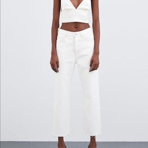 High Rise Straight Leg Jean